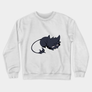 Servamp - Kuro Black Cute Cat Crewneck Sweatshirt